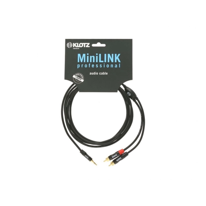 Laidas Klotz PRO Y-Cable Black 1,5m