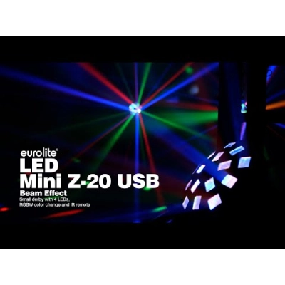 EUROLITE LED Mini Z-20 USB Beam Effect