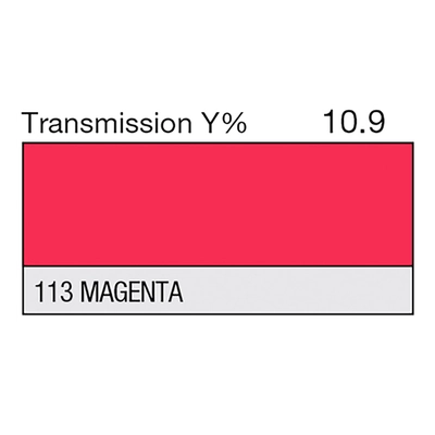 Apšvietimo filtras LEE 113 - Magenta