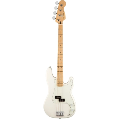 Bosinė gitara Fender Player Precision Bass, Maple Fingerboard, Polar White