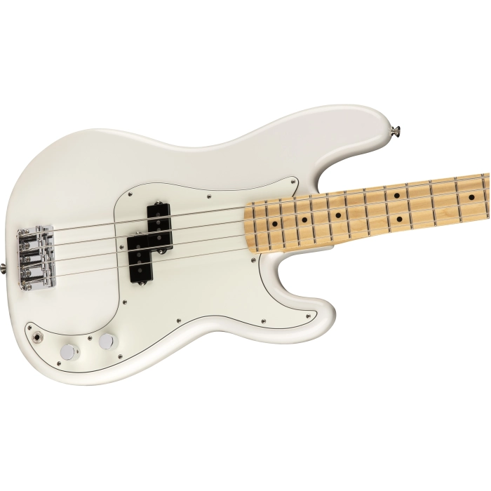 Bosinė gitara Fender Player Precision Bass, Maple Fingerboard, Polar White