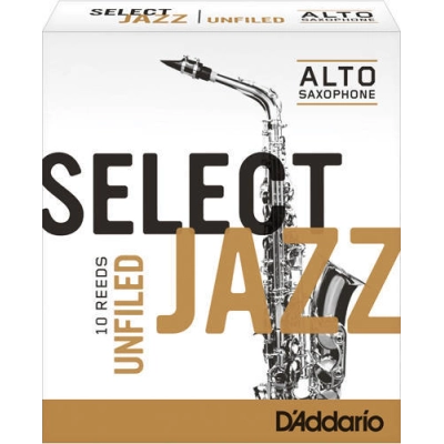 Liežuvėlis saksofonui altui nr. 3 Medium DAddario Select Jazz RRS10ASX3M