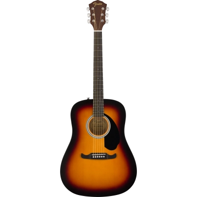 Akustinė gitara Fender FA-125 Dreadnought Acoustic Pack, Walnut Fingerboard, Sunburst