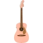 Elektroakustinė gitara Fender FSR Malibu Player, Walnut Fingerboard, Shell Pink