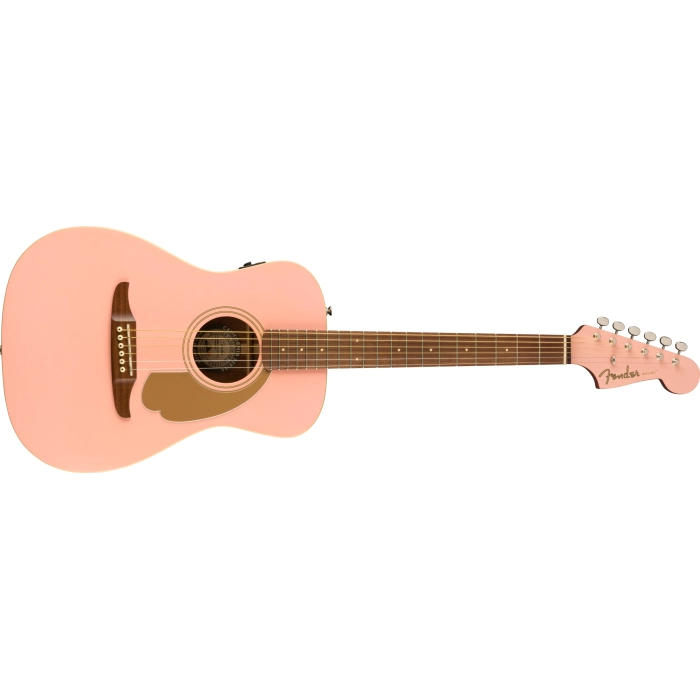 Elektroakustinė gitara Fender FSR Malibu Player, Walnut Fingerboard, Shell Pink