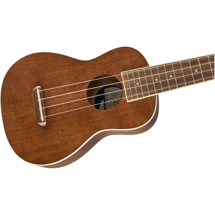 Ukulelė Fender Seaside Soprano Ukulele Pack, Walnut Fingerboard, Natural