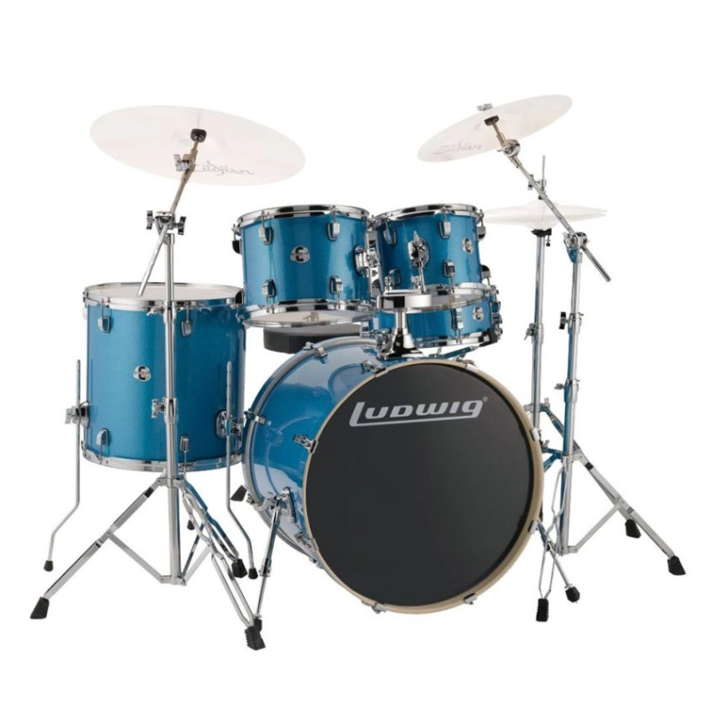 Būgnų komplektas Element Evolution 5PC Blue Sparkle Ludwig LCEE22023EXP