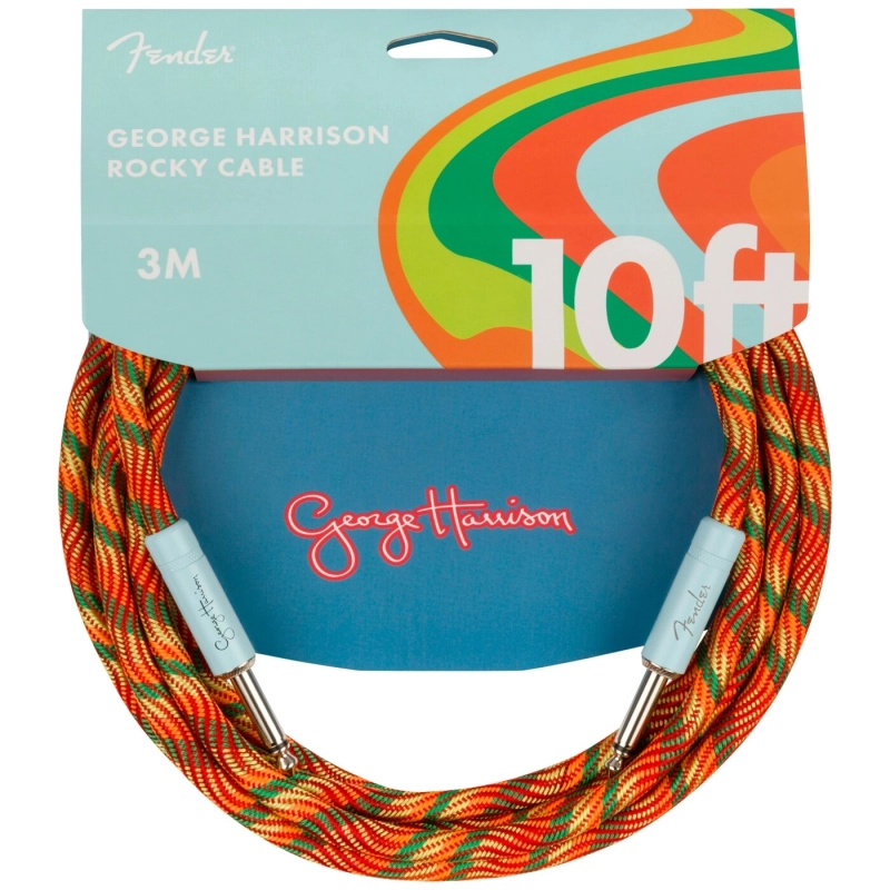 Laidas gitarai Fender George Harrison Rocky Instrument Cable, 10