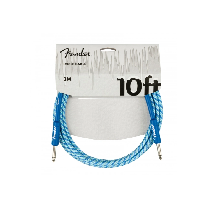 Laidas gitarai Fender Icicle Holiday Cable 10ft, Blue