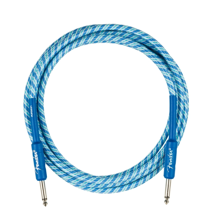 Laidas gitarai Fender Icicle Holiday Cable 10ft, Blue