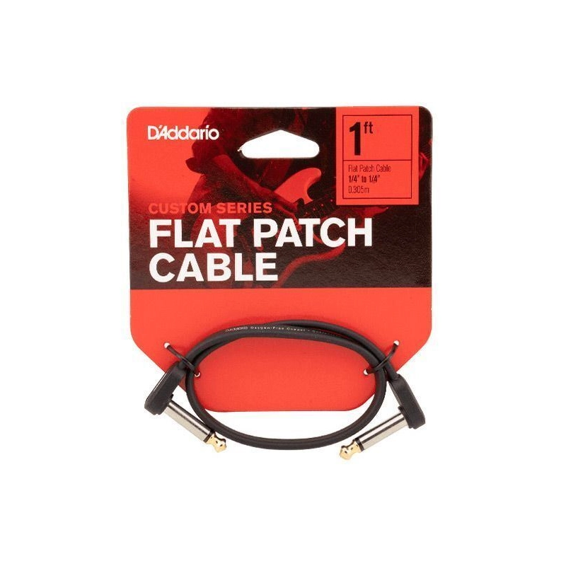 Laidas pedalams Daddario 1ft Flat Patch PW-FPRR-01