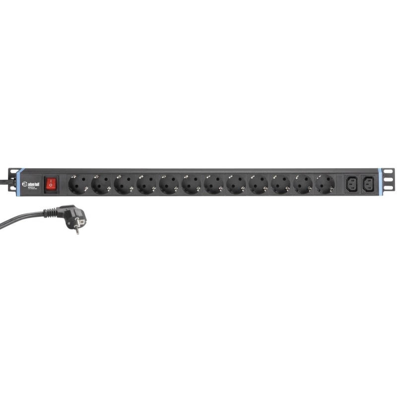 Adam Hall 874714 Power Strip 1U