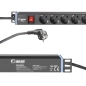 Adam Hall 874714 Power Strip 1U