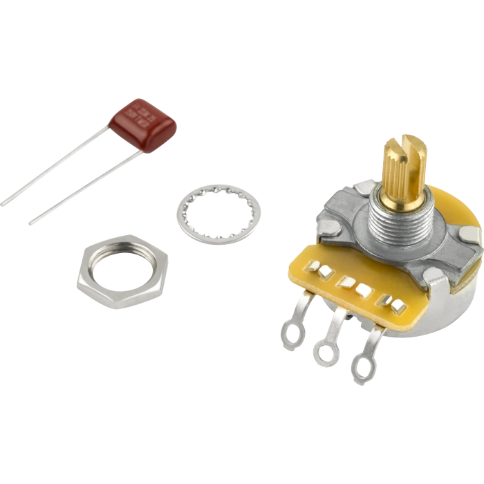 Potenciometras Fender Pure Vintage 250K Split Shaft Potentiometer with Mounting Hardware