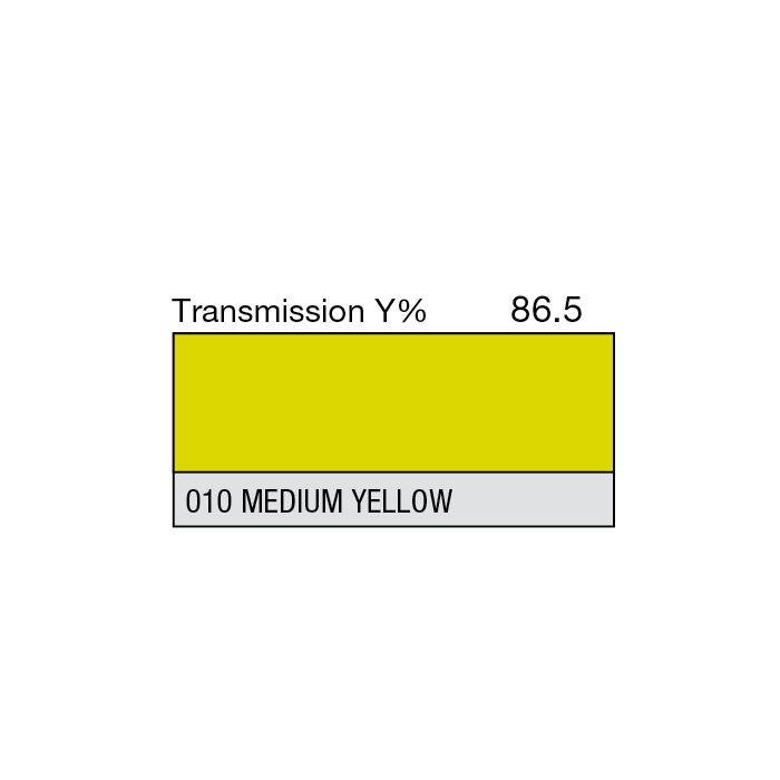 Apšvietimo Filtras LEE 010 - Medium Yellow