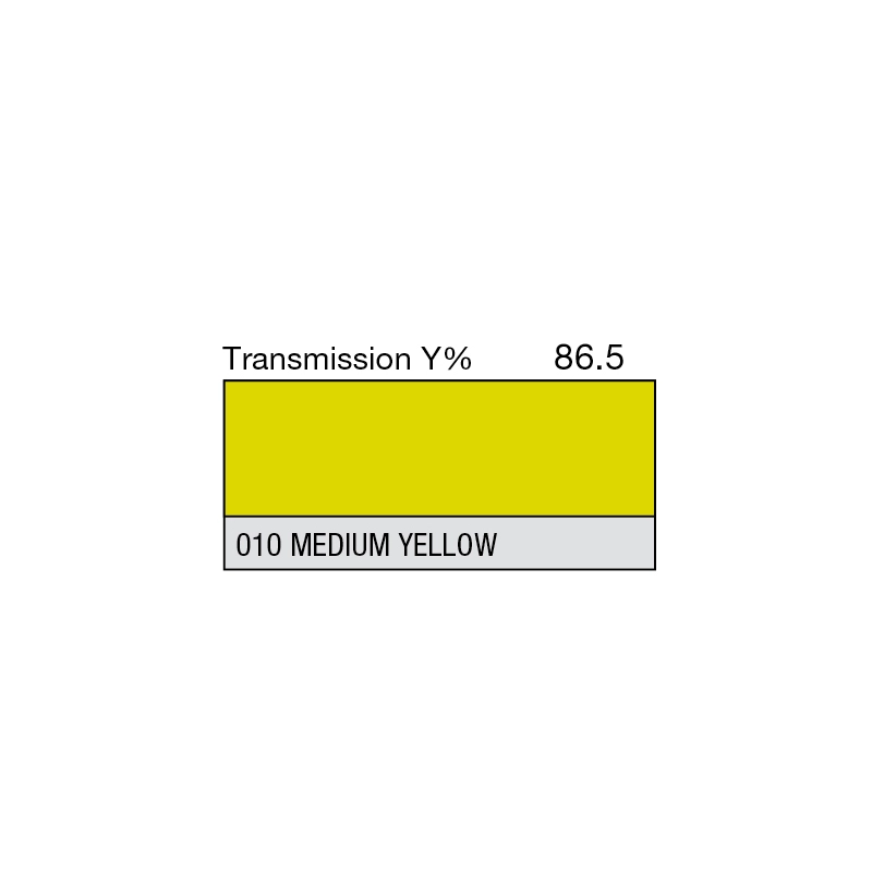 Apšvietimo Filtras LEE 010 - Medium Yellow