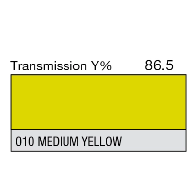 Apšvietimo Filtras LEE 010 - Medium Yellow