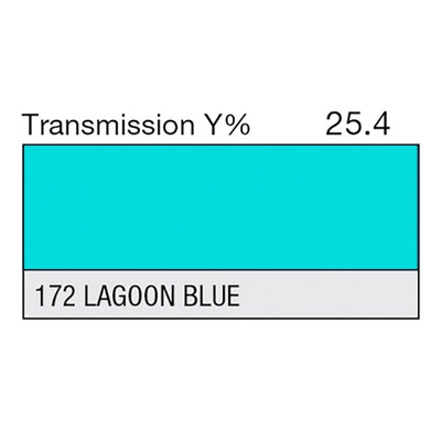 Apšvietimo filtras LEE 172 - Lagoon Blue