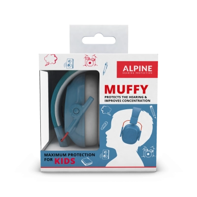 Apsauginės ausinės vaikams Alpine Muffy Kids Blue