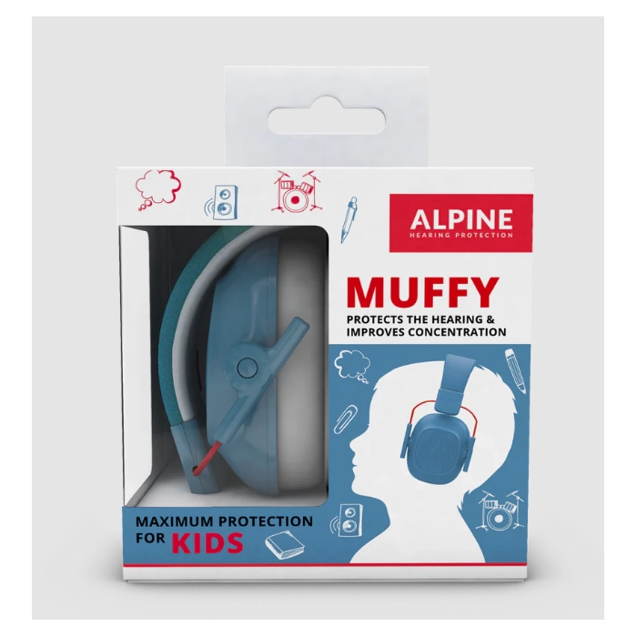 Apsauginės ausinės vaikams Alpine Muffy Kids Blue