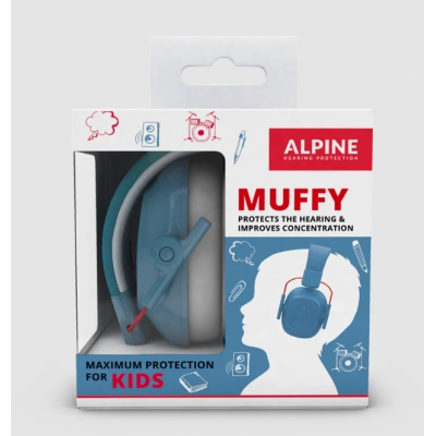 Apsauginės ausinės vaikams Alpine Muffy Kids Blue