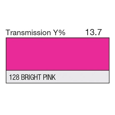 Apšvietimo Filtras LEE 128 - Bright Pink