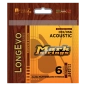 Stygos akustinei gitarai MarkStrings Longevo 13-56