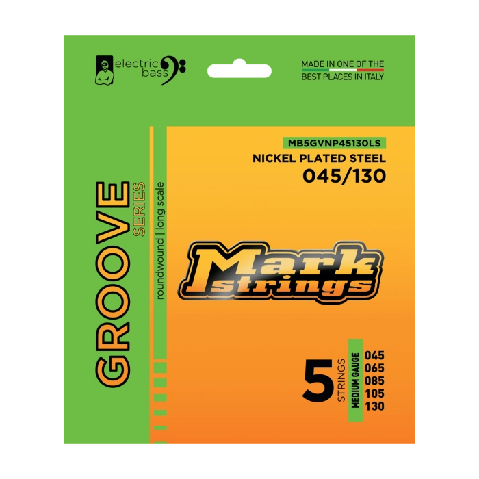 Stygos bosinei gitarai Markstrings Groove 45-130