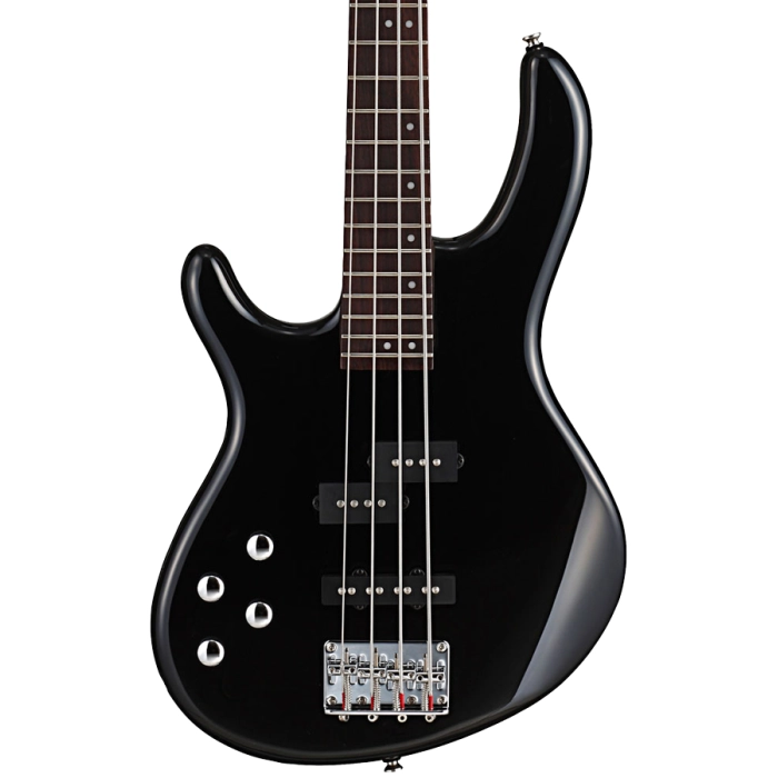 Bosinė gitara kairiarankiams Cort Action Bass Plus LH BK