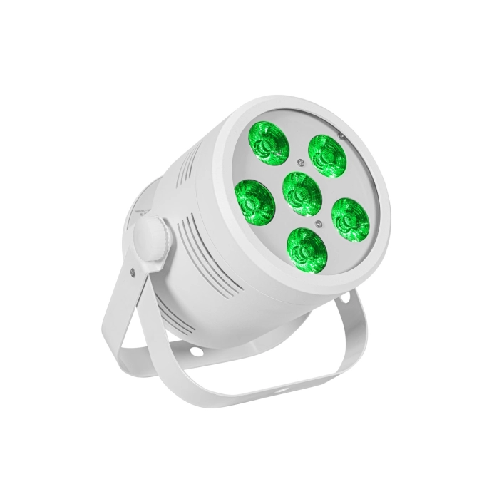 EUROLITE LED Silent Par 6 QCL Floor wh Prožektorius