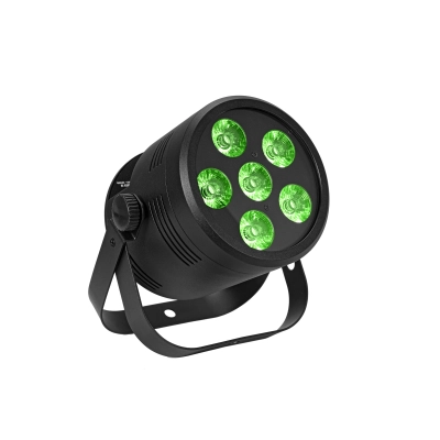 EUROLITE LED Silent Par 6 QCL floor Prožektorius