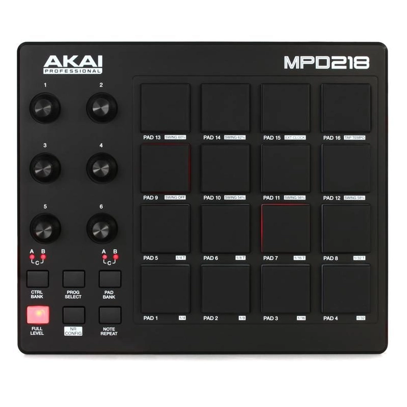 Kontroleris AKAI MPD218