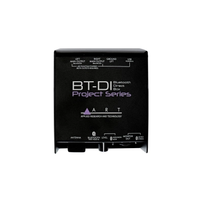 ART BT-DI – Bluetooth Direct Box With Isolated Outputs