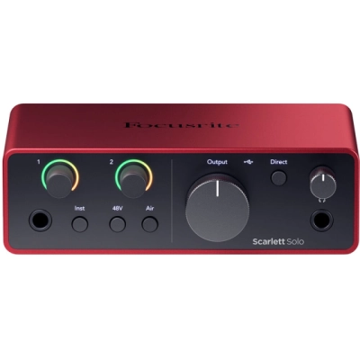 Focusrite Scarlett Solo 4rd Gen