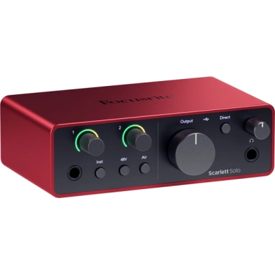 Focusrite Scarlett Solo 4rd Gen