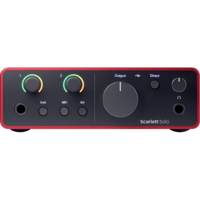 Focusrite Scarlett Solo 4rd Gen