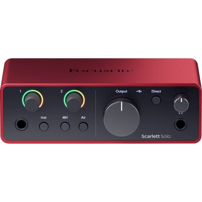 Focusrite Scarlett Solo Studio 4rd Gen