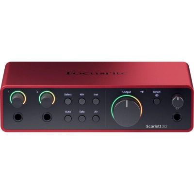 Focusrite Scarlett 2i2 Studio 4th Gen