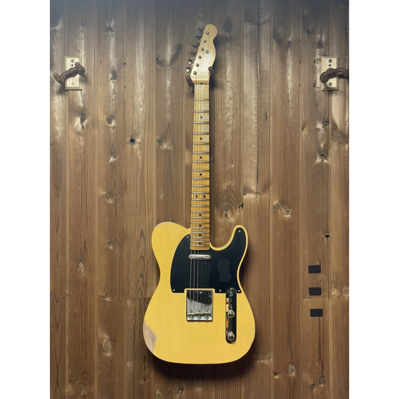 Elektrinė gitara Fender Custom Shop 52 Telecaster Relic Maple Neck Aged Nocaster® Blonde