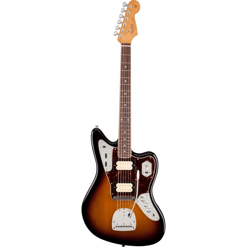 Fender Kurt Cobain Jaguar®, Rosewood Fingerboard, 3-Color Sunburst Elektrinė gitara