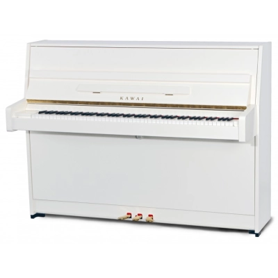 Akustinis pianinas Kawai K15E WH/P baltas lakuotas