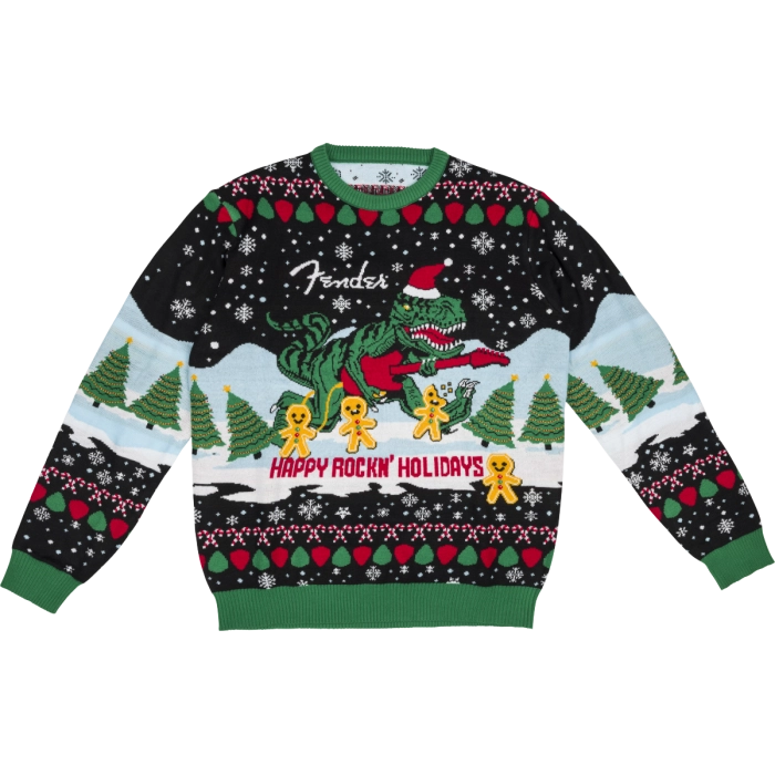 Megztinis Fender Ugly Christmas Sweater L