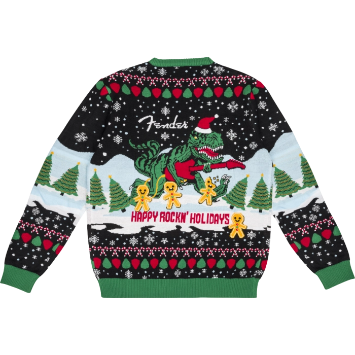 Megztinis Fender Ugly Christmas Sweater L