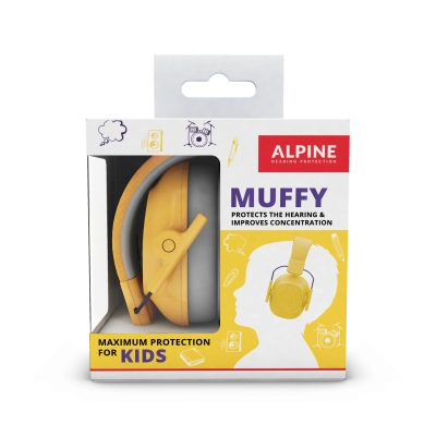 Apsauginės ausinės vaikams Alpine Muffy Kids Yellow