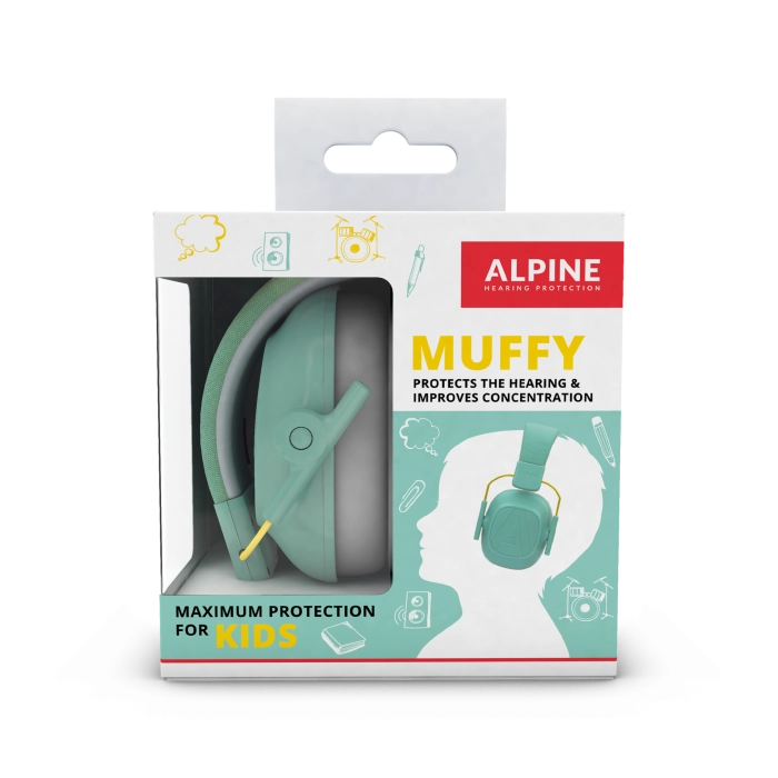 Apsauginės ausinės vaikams Alpine Muffy Kids Mint