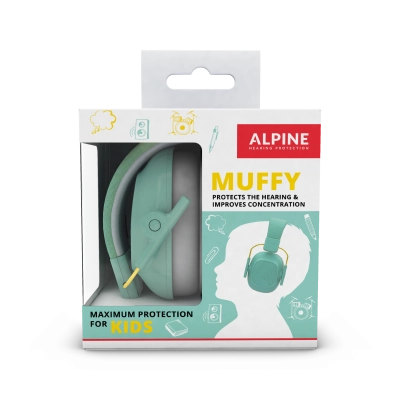 Apsauginės ausinės vaikams Alpine Muffy Kids Mint