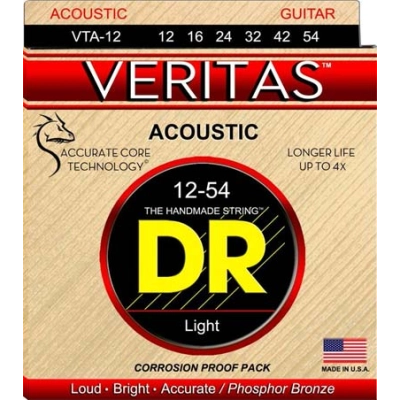 Stygos akustinei gitarai DR Veritas 12-54 VTA-12