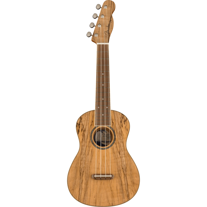 Ukulelė Fender Zuma Exotic Concert Ukulele, Walnut Fingerboard, Spalted Maple