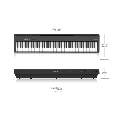 Sceninis pianinas Roland FP-30X BK