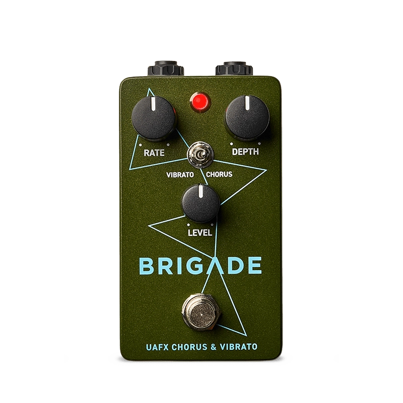 Pedalas Universal Audio UAFX Brigade Chorus & Vibrato